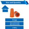 smseace 190Pcs Wire Nuts 18-16AWG Twist Wire connectors Electrical Wire