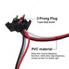 TMH Continuous 3 Prong Right Angle Plug 50 Count 10-inch