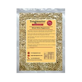 Whole White Peppercorns (New Crop) 50g