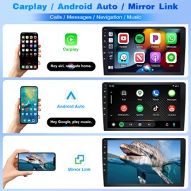 Car Stereo Radio for Nissan Pathfinder 2005-2007 with Wireless Carplay & Android Auto,9.7 Inch Car Audio Receiver GPS Navigation Unit with Bluetooth Head Unit Backup Camera WiFi SWC- 2G+32G