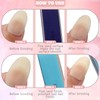 Yamobi 6 Stück 4-Wege-Nagelpolierer für Nägel,Hochwertige Polierfeile Für Naturnägel,Polierblöcke für