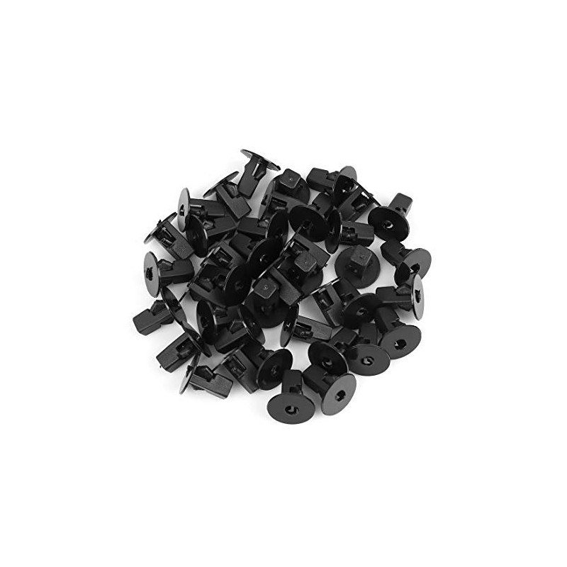 sourcing map Plastic Rivet Mudguard Clips 90189-06013 Pack of 40