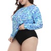 HDE Plus Size Rash Guard for Women UPF 50 Quick