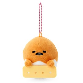Sanrio 979171 Sanrio Gudetama Mascot Holder Gudetama 3.5 x 3.1 x 3.1 inches (9 x 8 x 8 cm) Maipachirun Character