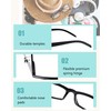 Kanayu 12 Pack Reading Glasses Bulk, 1.5 X Traditional Reading