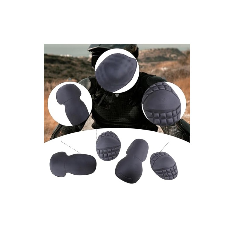 4 x EVA Shoulder and Elbow Protectors for Adults (Women/Men)