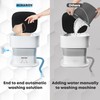 Minanov Mini Portable Washing Machine - Collapsible/Foldable Washing Machine with