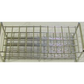 Stainless Steel Wire Wireframe Test Tube Rack, 40 Holes, Hole Size 16x16 mm. for Tube Diameter 15 mm or Less. (5)
