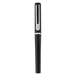 Nakabayashi TACCIA Faceted Fountain Pen, Black, Medium Tip, Medium Point, Medium Point