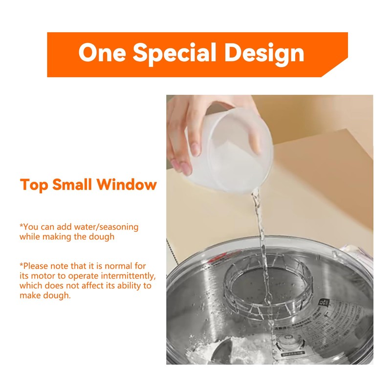 Dough Mixer 7L Large Capacity Electric Dough Maker with Ferment