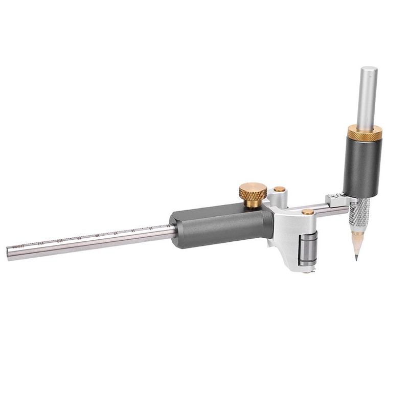Linear Arc Scriber Tool DualPurpose DIY Woodworking Multifunctional Draw Marking