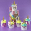 PME Cupcake Decorating Kit with Edible Toppers, Unicorn