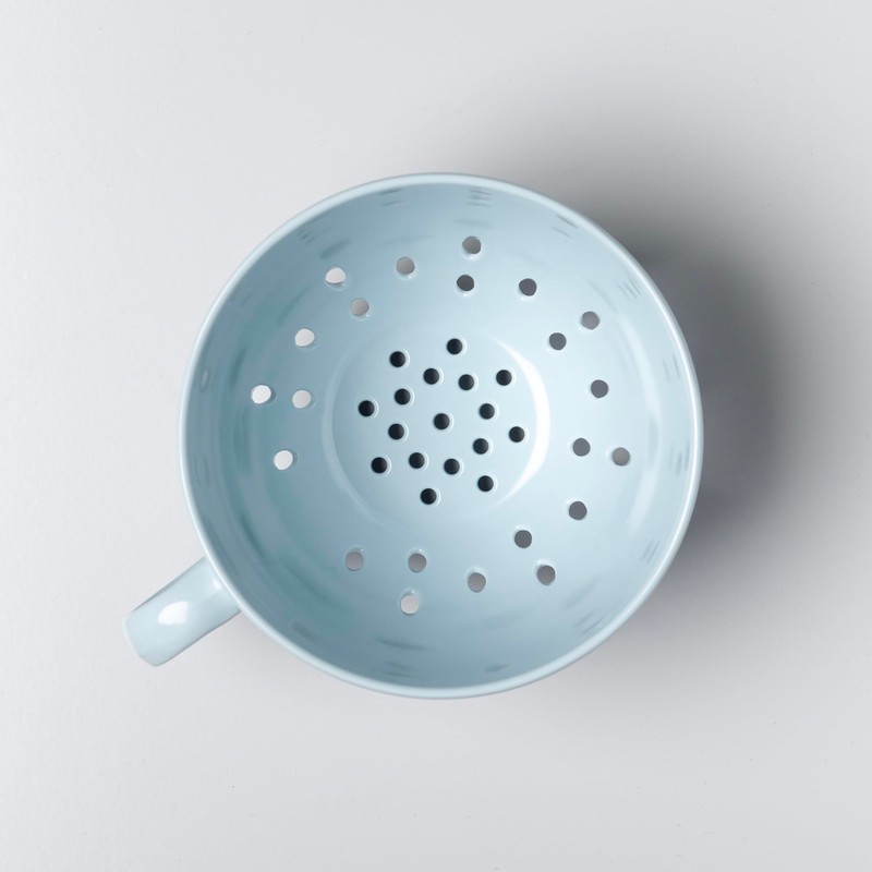 Zeal Berry Colander Cup, Small Hand-held Cup Shape Melamine Strainer/Sieve,