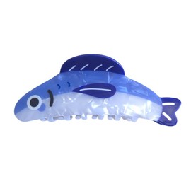 Fancy Sardine Hair Clips,Novelty Acetate Claw Clip for Women,Cute Fish Hair Clip,Big