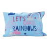 Baby Boom Funhouse Let's Chase Rainbows 4 Piece Toddler Bedding