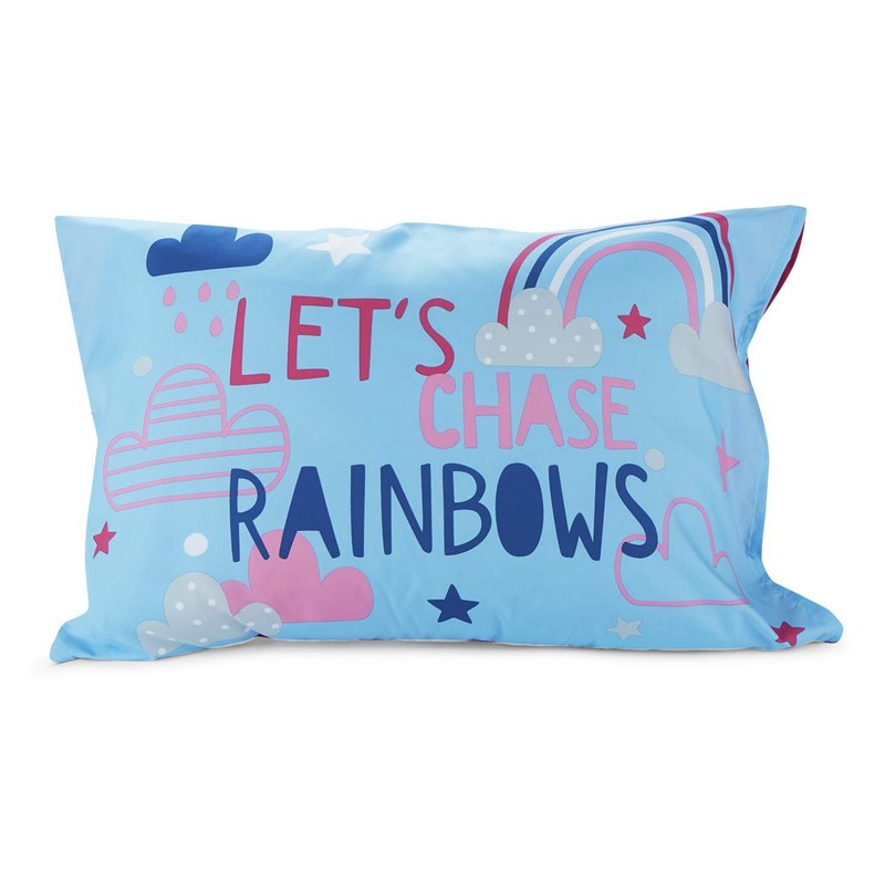Baby Boom Funhouse Let's Chase Rainbows 4 Piece Toddler Bedding