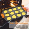Yuanan 2Pack Mini Cheesecake Pans Removable Bottom Mini Cupcake Pans,