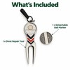 Golf Divot Repair Tool for Green Care – Aluminum Alloy