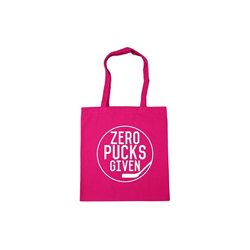 Hippowarehouse Zero pucks given hockey Tote Shopping Gym Beach Bag