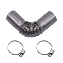 HABIIID 24mm Air Diesel Parking Heater Exhaust Pipe Tube Elbow Connector for Webasto Eberspacher Diesel Boat Heater 13cm