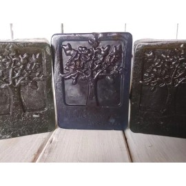 Jabón Artesanal 100gr Glicerina Con Carbón Activo                                                                                                     