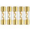 BOJACK 100A Gold Plated Glass Car Audio AGU Fuse for