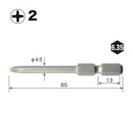Vessel AZ162065 Stepped Jizabit +2 x 4.5 x 65 Set of 2