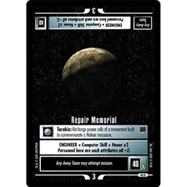 Decipher Star Trek CCG 1E HA Holodeck Adventures Repair Memorial 43U