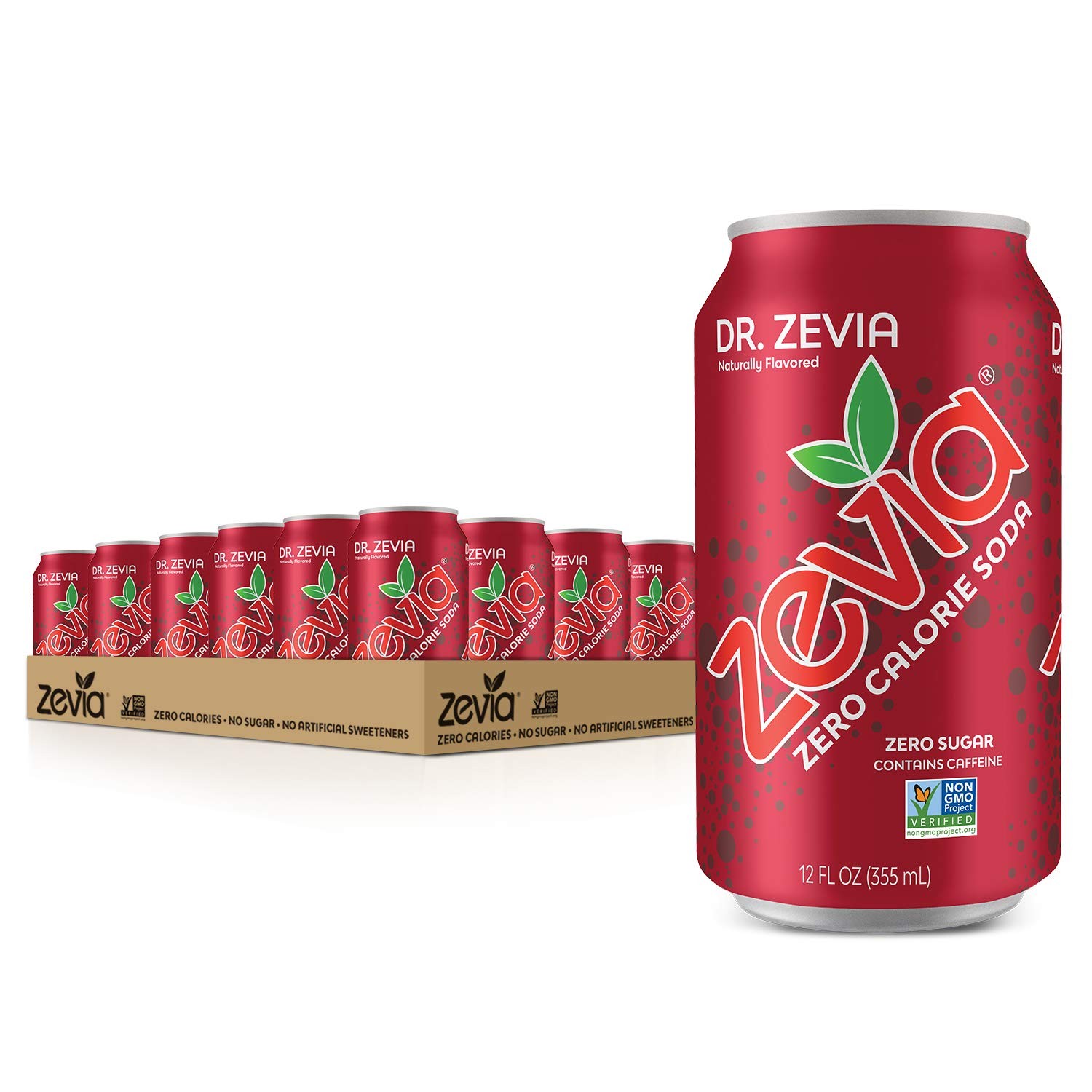 Zevia Zero Calorie Soda, Dr. Zevia, Naturally Sweetened Soda, Fruit