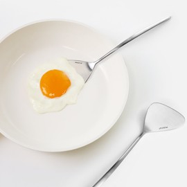 Ribbon J Mudita 304 stainless steel mini flipper 21cm / egg roll fish flipper / 리본제이 무디타 304 스텐 미니 뒤집개 21cm / 계란말이 생선 뒤집개