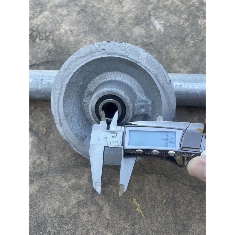 Single Replacement Chain Link Gate U-Groove Wheel-by Sourdough Gate Hardware