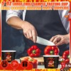 Ziliny 200 Pcs Chili Cook off Party Decorations Disposable Chili