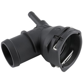 Upper Radiator Coolant Hose Connector 3C0122291D 3C0122291C Coolant Pipe Joint for A3 S3 TT 2007-2014 Beetle 2013-2017 CC 2011-2017 Eos 2009-2016 Golf 2010-2013 Jetta 2005-2017 Passat Tiguan 2009-2017