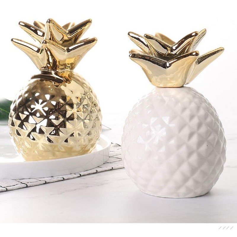 TK.Felly Pineapple Money Box Money Luck Gift Figurine Interior Feng
