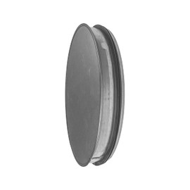 HVAC OV Galvanized Metal Duct End Cap - 10 Inch with Rubber Gasket for Better Fit - Available in Different Sizes to Suit Your Needs