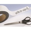 Magnetic Steel Easy-Wipe Tape, Thin & Flexible, Cut to Fit