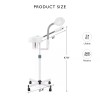 ArtistHand 2IN1 Facial Steamer 5x Magnifying Lamp Hot Ozone Salon