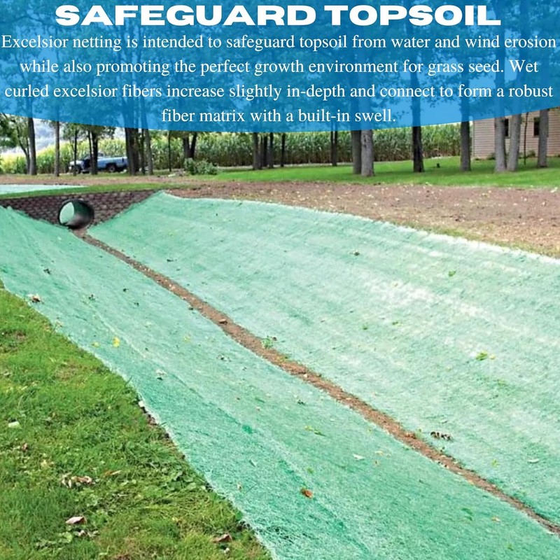 American Excelsior QuickGrass Pro - 4' x 112.5' - Green