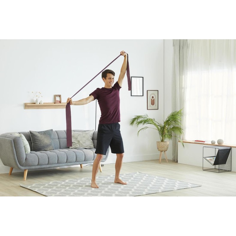 Decathlon Nyamba Medium Pilates Resistance Bands Unique Size Damson