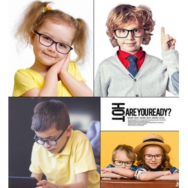 Outray Computer Glasses Blue Light Blocking for Kids Boys Girls Teens Children Gaming Eyewear Reduce Eyestrain Glasses Purple