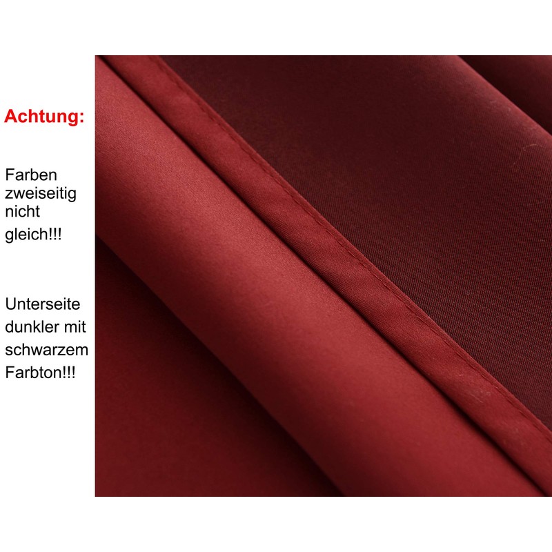 Woltu #488 Opaque Blackout Curtain with Eyelets, Light Heavy Curtain,