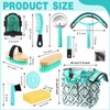 Abbylike 12 Piece Horse Grooming Kit with Organizer Tote Bag