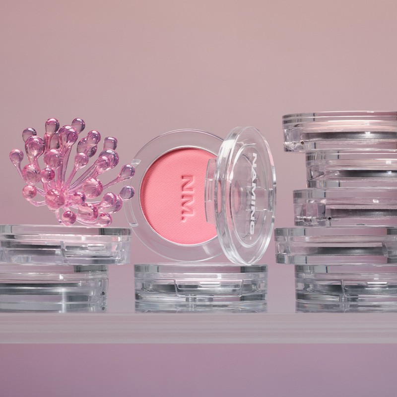 NAMING. Fluffy Powder Blush 3.2g - CHIPPY