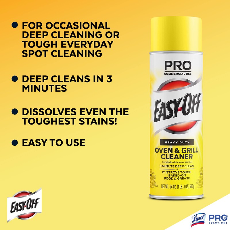 Easy off Heavy Duty Oven and Grill Cleaner, 48 Ounce