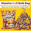 CANDYMAN Bulk Candy Variety Pack, 4 Pound Assorted Chocolate Candy