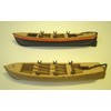 Mantua Set of 6 Plastic/Wooden Lifeboats for H.M.S Victory Scale