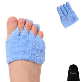 DEEYOTA Finger Contracture Cushion, Grip Cushion, Finger Contracture, Finger Separator, Elastic Band, Hand Finger Assistance for Contracture, Elderly Contracture Skin Breakdown, Grab Bar,