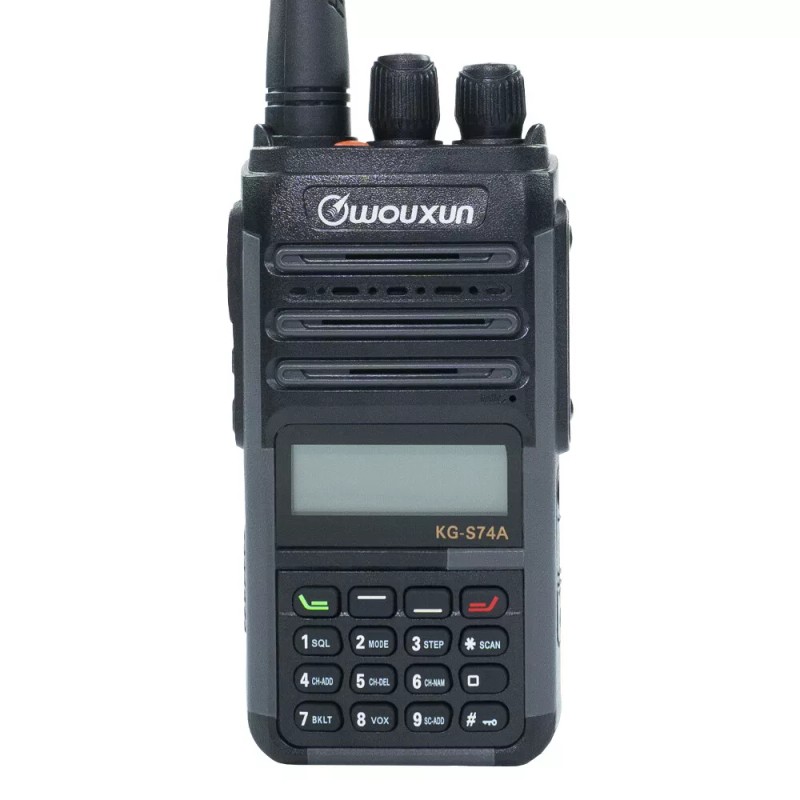 Wouxun KG-S74A Compact Waterproof VHF Aviation Radio with USB-C Charging