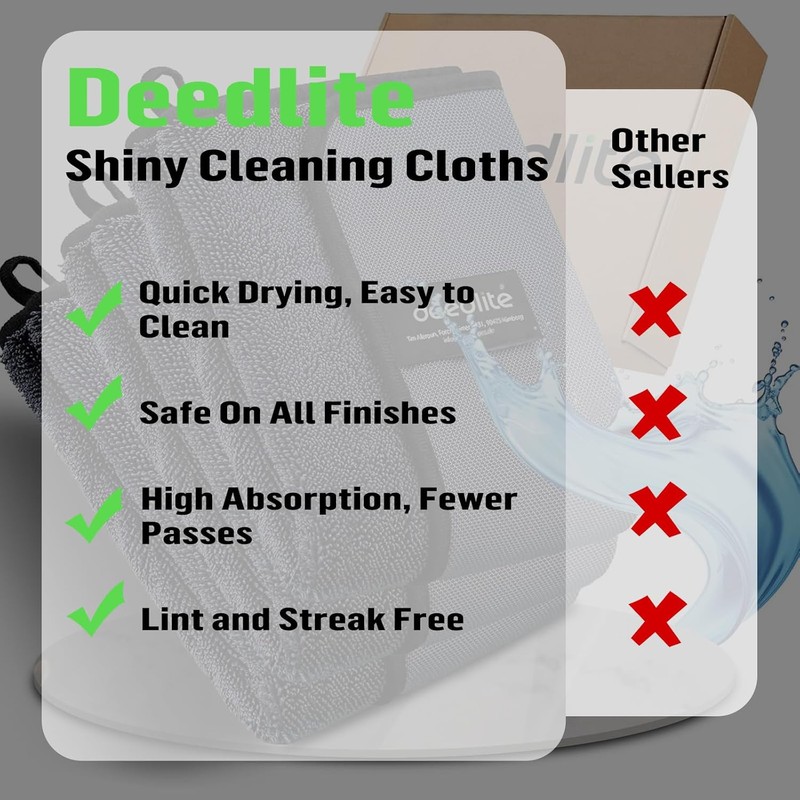 Bath Wipes Shower Cleaning Cloths, Premium Car Drying Towel |