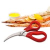 Kitchen Seafood Scissor for Crab Legs, 4 Pack Crab Leg